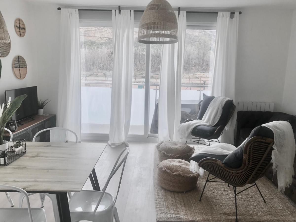 Ferienwohnung Precioso Piso Monzon Terraza, Parking,Piscina,Zona De Juegos Exterior foto